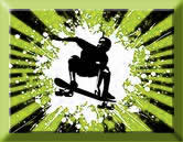skateboarding